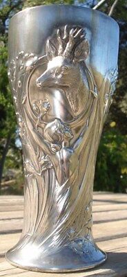 -Chasse Tir Coupe Trophée WMF Art Nouveau 1904