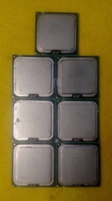 LOT OF 7: Intel Core 2 Duo 6300 SL9SA 1.86GHZ/2M/1066/06 CPU Processor 