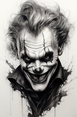 THE JOKER *2X3 FRIDGE MAGNET* BATMAN ARCHENEMY PSYCHOPATH HEATH LEDGER NEMESIS