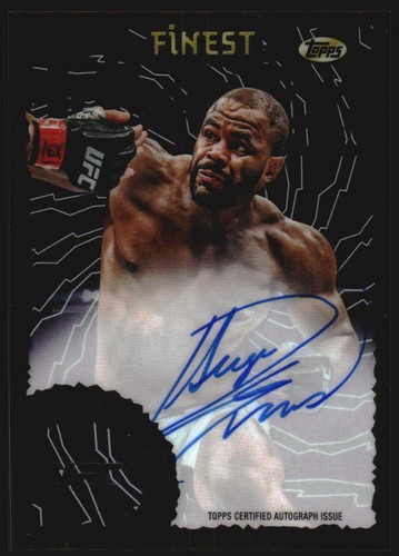 2024 Topps Finest UFC - Rashad Evans #IA-RES