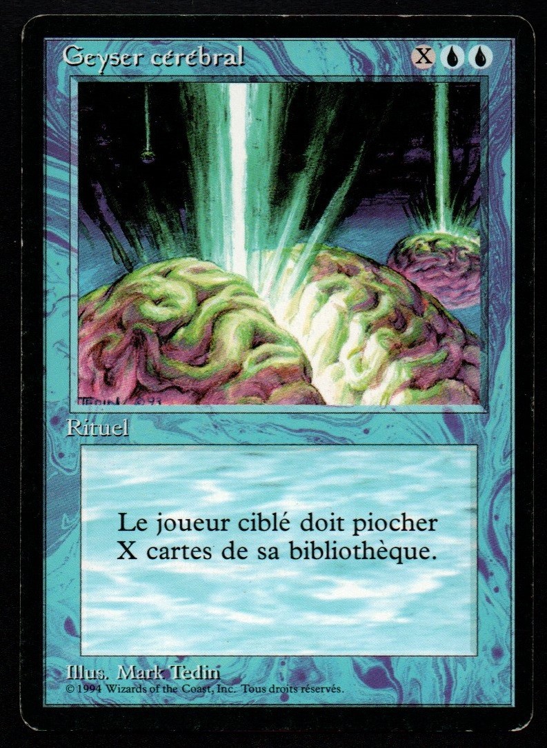 【FBB】MTG Braingeyser イタリア語 FBB】MTG Braingeyser イタリア語 - メルカリ