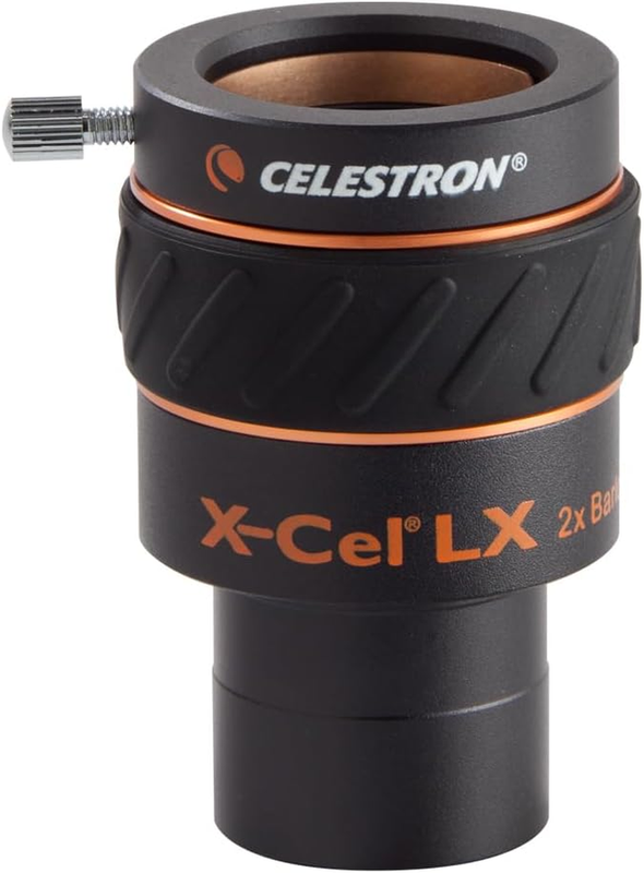 93529 X-Cel LX 1.25-Inch 2X Barlow Lens (Black)