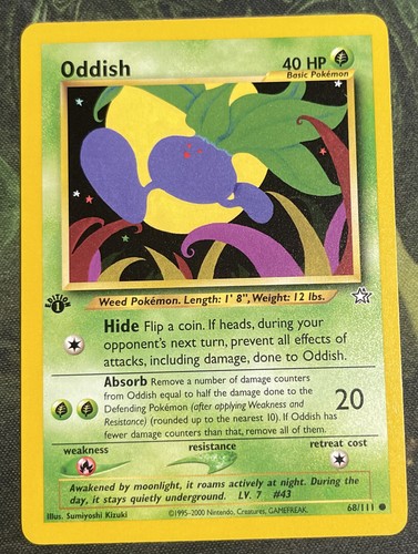 ポケモンカード英語版未開封BOX Neo genesis 1st edition Empty Pokemon Booster Box 1st Edition Neo Genesis Set