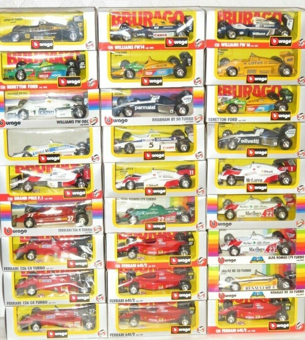 ミニカー Burago 1/24 scale 6104 - F1 Brabham BT ミニカー Burago 1/24 scale 6104 - F1 Brabham BT Burago 1/24