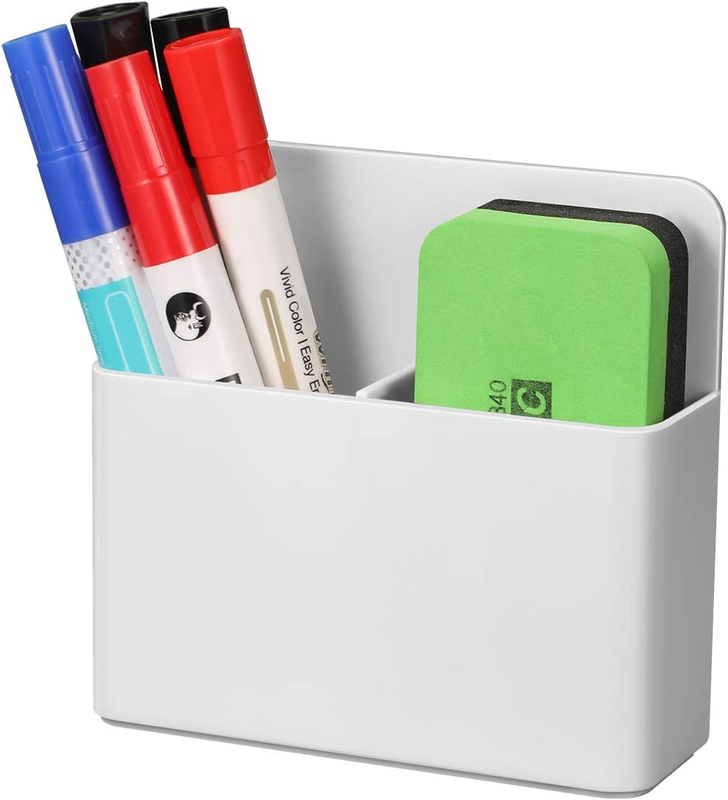 Magnetic Dry Erase Marker Holder, Pen and Eraser Holder for Whiteboard, Magnet P