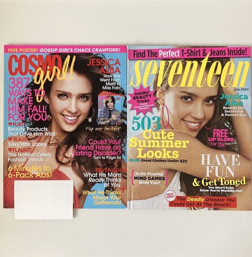 Jessica Alba Seventeen and CosmoGirl Magazines 2007/2008 | eBay
