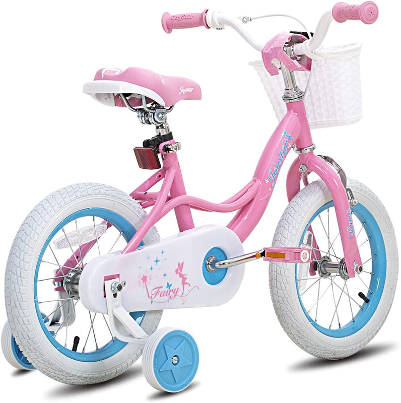 JOYSTAR Fairy Girls Bike for Toddlers and Kids Ages 2-9 Year Old, 12-18-Inch Whe