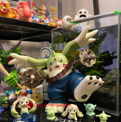 EVO Studios Digimon Gargomon Resin Figure Model Painted Statue In Stock New