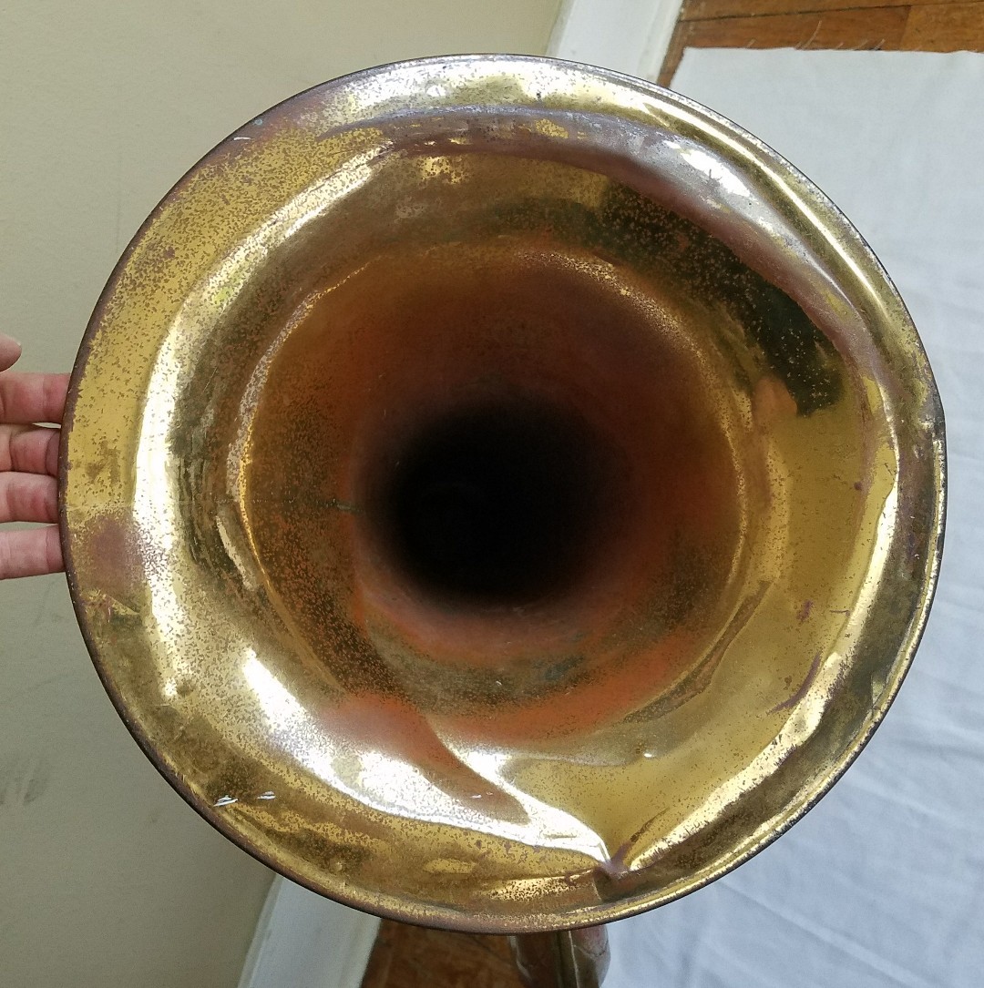Vintage C.G Conn c.1911 3 Valve Baritone Elkhart IN 118097 30