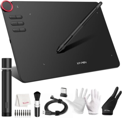 XP-PEN Deco 03 Wireless Graphics Drawing Tablet Pen Art Painting Pad 8192 Levels