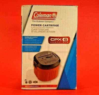 Coleman 4D Batterie Cartouche-Compatible CPX6