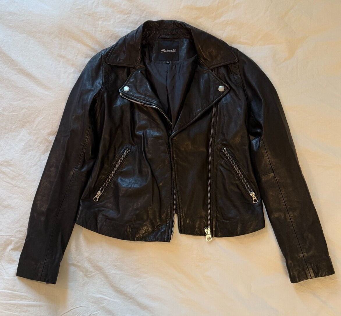 VINTAGE WASHED LEATHER ZIP Mサイズ VINTAGE WASHED LEATHER ZIP Mサイズ