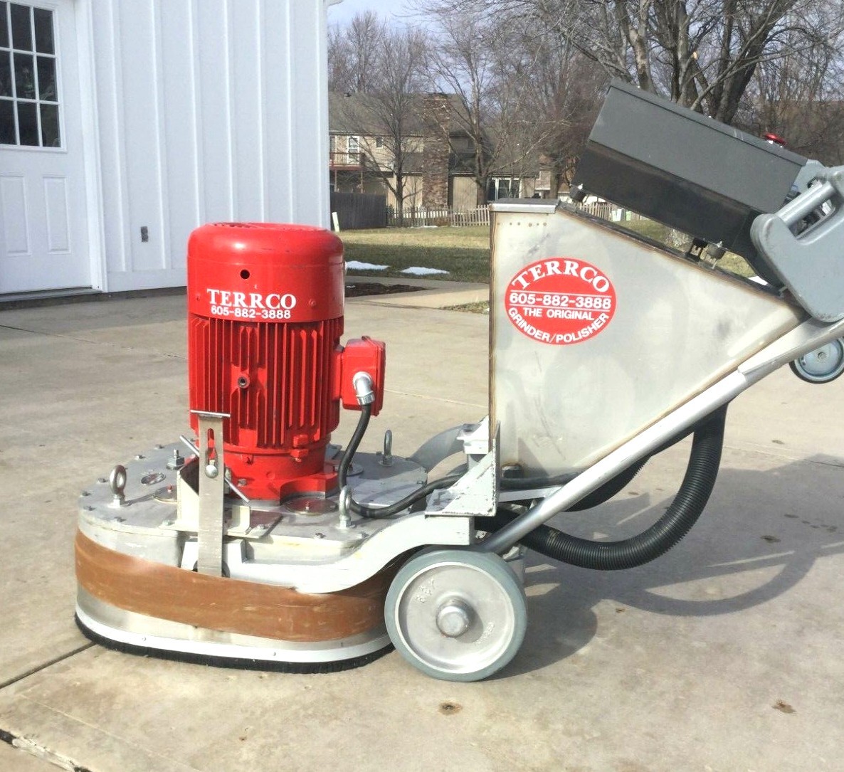 Terrco Model 3100 Concrete Floor Grinder / Polisher