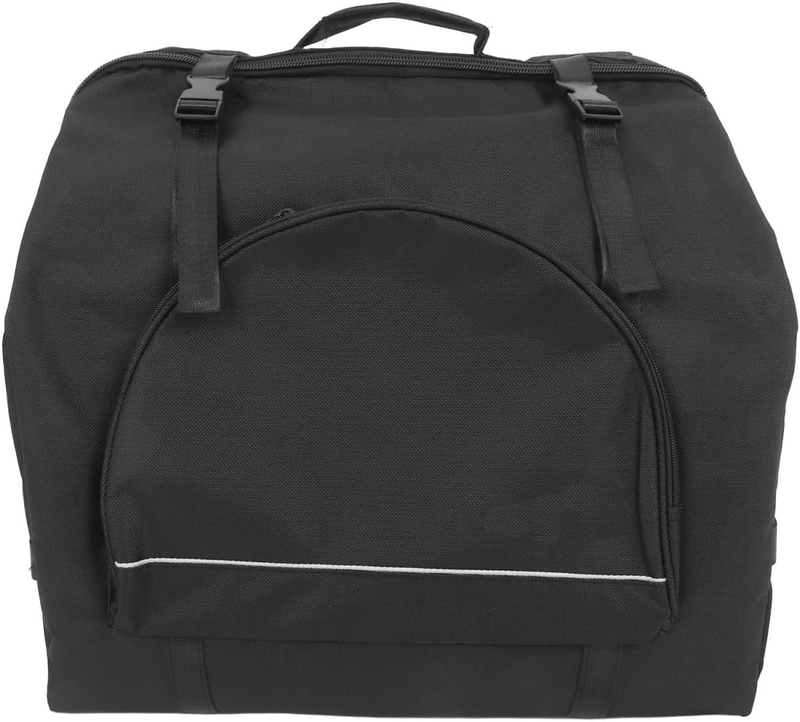 Accordion Case Gig Bag for 120 Bass Accordion Bag with Shoulder Straps Soft Blac