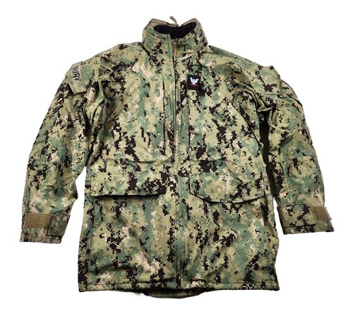 US Navy NWU Type III Working Uniform Parka Wet/Cold Weather
