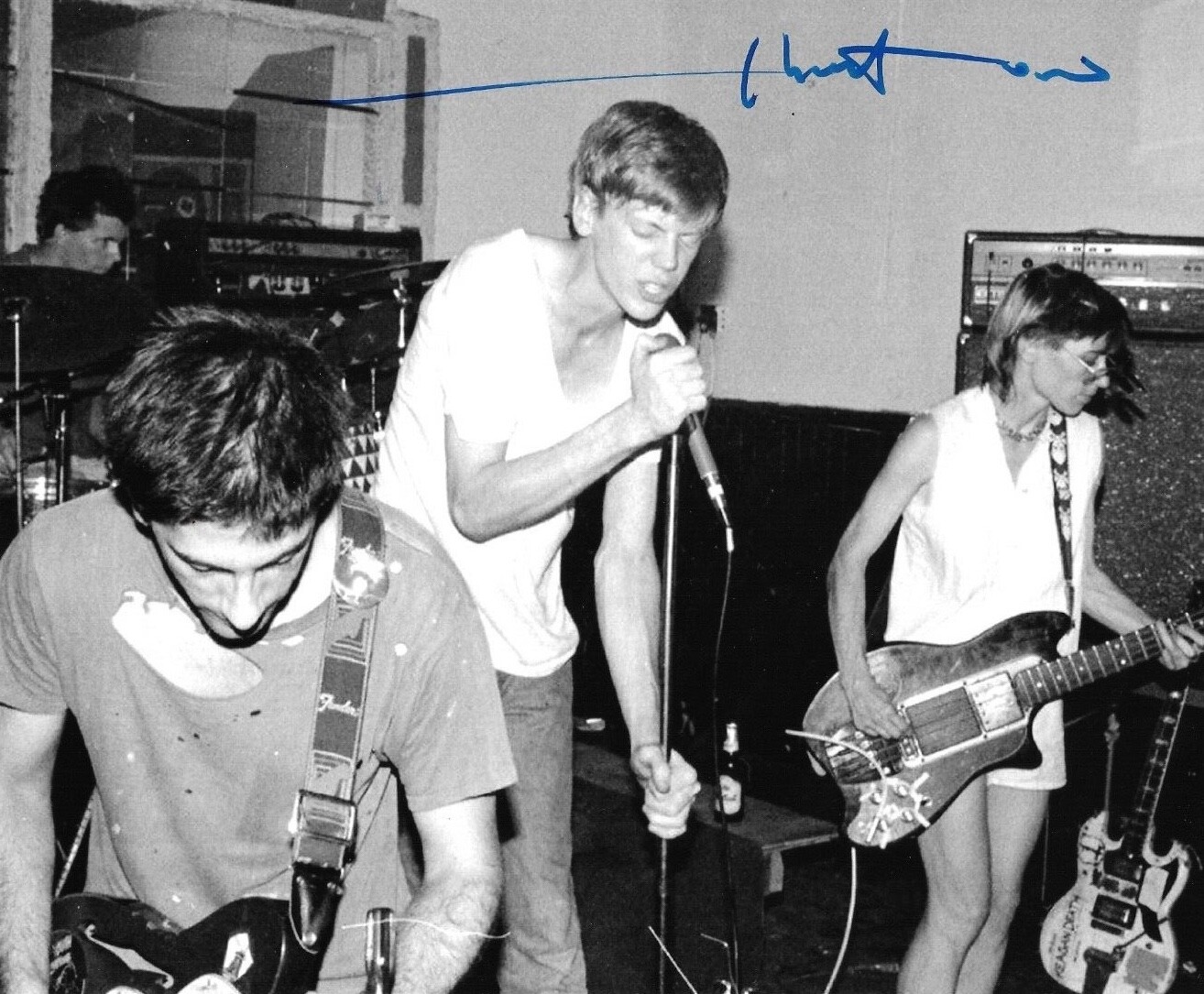 Sonic Youth 直筆サイン写真 SONIC YOUTH!!｜ビームス 武蔵小杉｜BEAMS