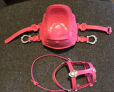 Zapf Creations Baby Born Pony Replacement Pink Saddle & Bridle EUC