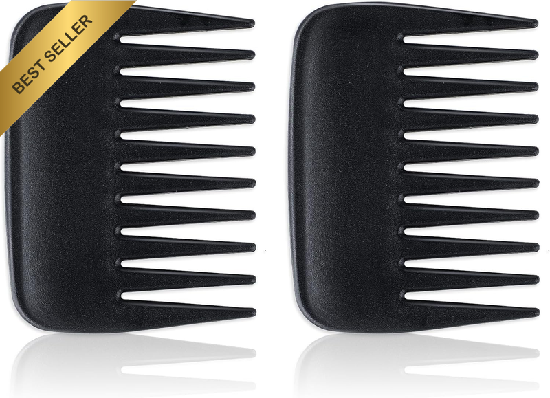 2 Pieces Mini Palm Combs Small Hair Styling Comb anti Static Wide Tooth Comb Pro
