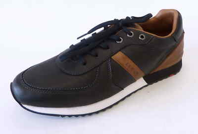 LLOYD LLOYD SNEAKER EARLAND SCHWARZ BLACK NATURE LEDER SCHNÜR HALBSCHUH 29 900 10