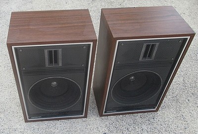 Vintage Sound Design Speakers Rare Soundesign 0624 Speakers Nice!