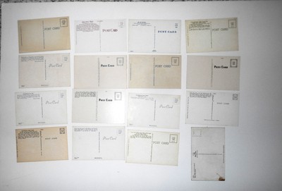 LOT OF 16 SOUTH DAKOTA SD POSTCARDS WALL SIOUX FALLS MURDO RAPID CITY ETC