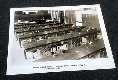 Burkhardt Company Detroit MI Chairs - St. Nicholas Mahanoy City PA 8x10 Photo