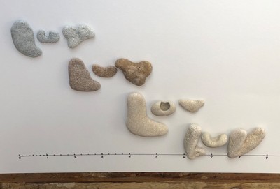4 Sets Natural Letter Shaped LUV Rocks Beach Stones Valentine craft Love Wedding