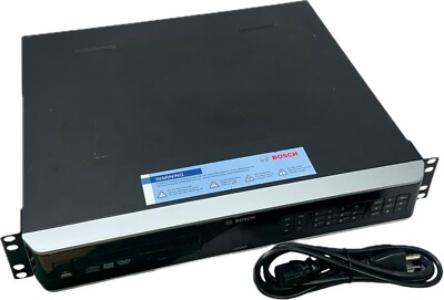 Bosch DIVAR 5000 DVR-5000-16A401 Real-Time DVR With 4TB HARD DRIVE & Disk Drive!