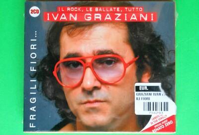 2 CD Ivan Graziani Brittle Flowers Lugano Addio Firenze Lazy Agnes Renato Zero V