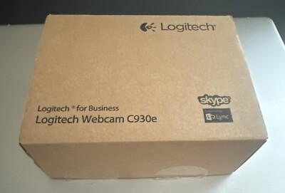 Logitech C930e Webcam USB Ultra Wide Angle 1080p Full HD New Open Box