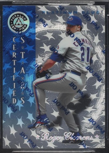 Roger Clemens 1997 Pinnacle Certified #138 Platinum Red