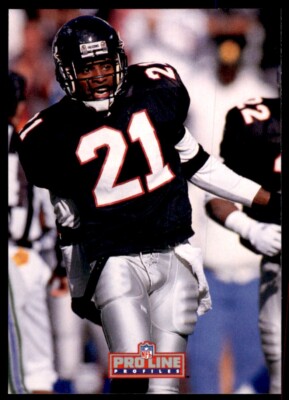 1992 PRO LINE DEION SANDERS ATLANTA FALCONS #458 | eBay