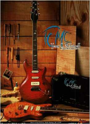 1997 TERRY McINTURFF Electric Guitars Vintage Print Ad