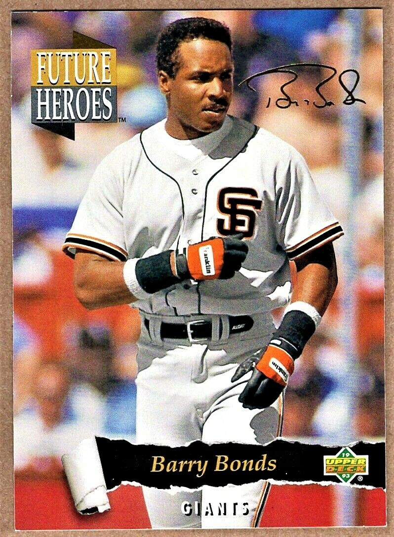 バーリーボンズ BARRY BONDS - 1993 UPPER DECK FUTURE HEROES | eBay