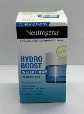 Neutrogena Hydro Boost Water Cream Fragrance Free 0.5fl.oz./14ml Travel Size