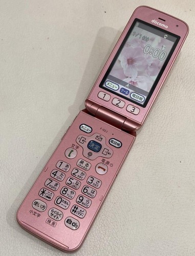 Fujitsu F-02J PINK FLIP PHONE UNLOCKED JAPAN ANDROID SIMFREE
