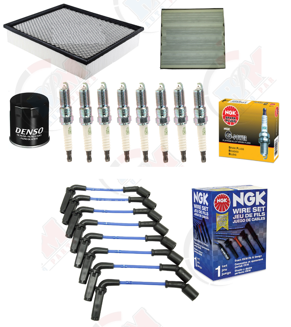 NGK BLUE DENSO Tune Up Kit for 07-08 Chevrolet Silverado GMC
