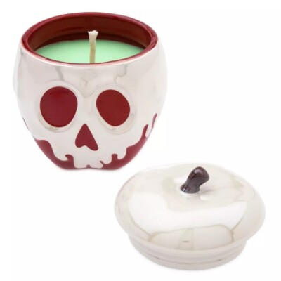 New Disney Store Evil Queen Poison Apple Scented Candle Snow White & 7 Dwarfs