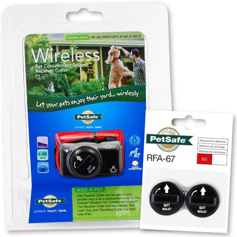 Dog Collar With 2 Free Batteries, 10 X 9 X 4