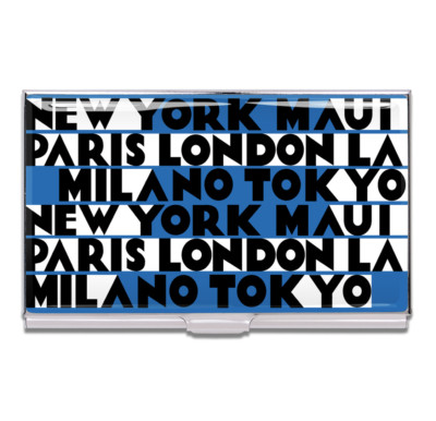 ACME Studio ''Metro'' Business & Credit Card Case by Designer R. DYER NEW