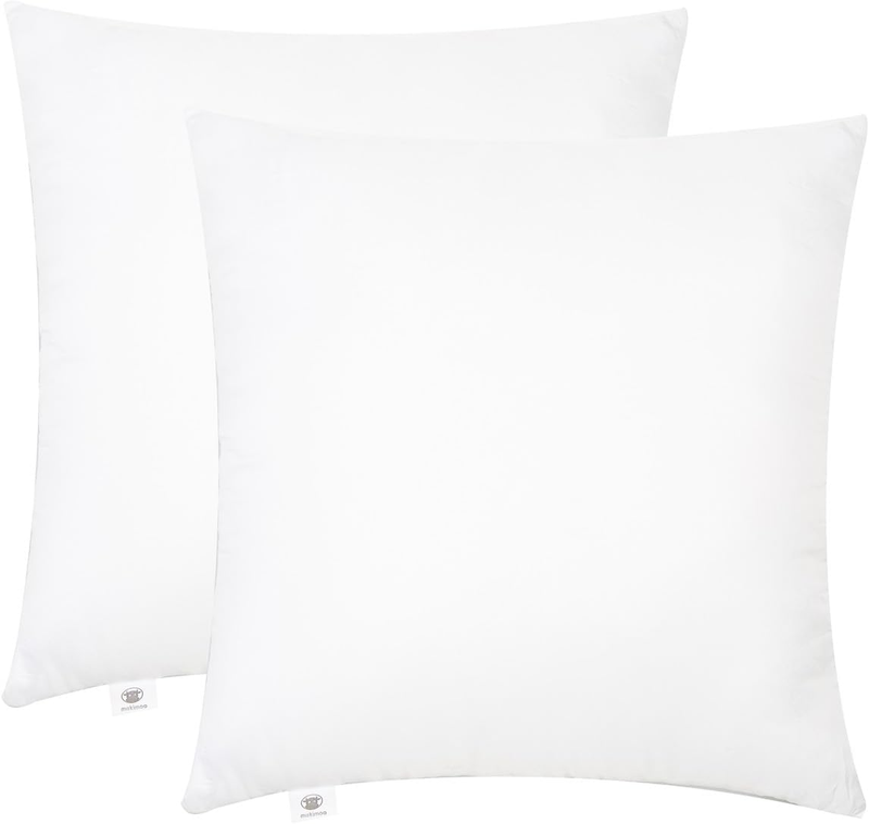 Throw Pillow Inserts 45cm x 45cm (18" x 18"), Cushion Inserts, Hollowfibre Filli