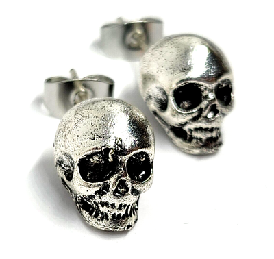 Skull on sale head earrings
