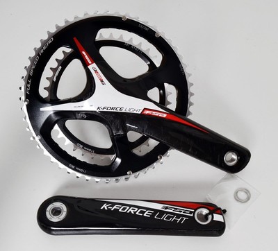 FSA K-FORCE LIGHT CARBON CRANK SET CRANKSET 172.5 53/39 FSA K-FORCE LIGHT CARBON CRANK SET CRANKSET 172.5 53/39