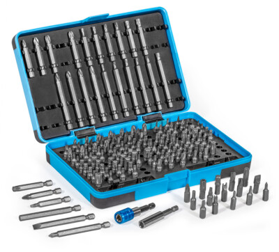 148-Pieces Security Bits Screwdriver Master cr-v 1/4'' tamper torx hex spline Set