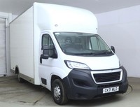 2022 Peugeot Boxer 2.2 BlueHDi Low floor Luton 140ps CHASSIS CAB DIESEL Manual