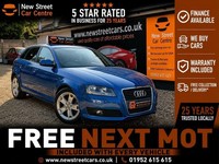 2010 Audi A3 2.0 TDI Sport Sportback Euro 5 (s/s) 5dr HATCHBACK Diesel Manual