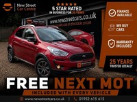 2018 Ford Ka+ 1.2 Ti-VCT Active Euro 6 (s/s) 5dr HATCHBACK Petrol Manual