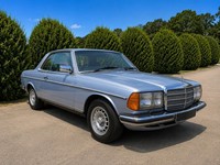 1986 C MERCEDE BENZ 280 CEW PILLARLESS COUPE 2.7 AUTOMATIC PETROL W123 BLUE