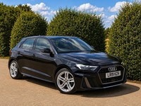2019 19 AUDI A1 1.0 TFSI S LINE 30 SPORTBACK 5 DOOR MANUAL BLACK EURO 6