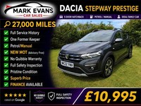2022 Dacia Sandero Stepway 10 TCe Prestige 5dr HATCHBACK Petrol Manual